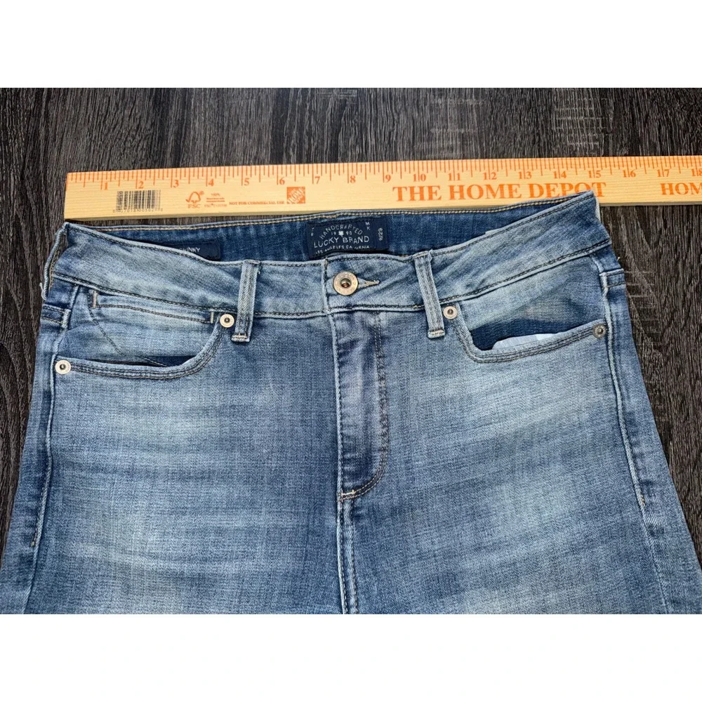 LUCKY BRAND Hayden Skinny Jeans 8/29‎ Light Wash Stretch Denim Womens